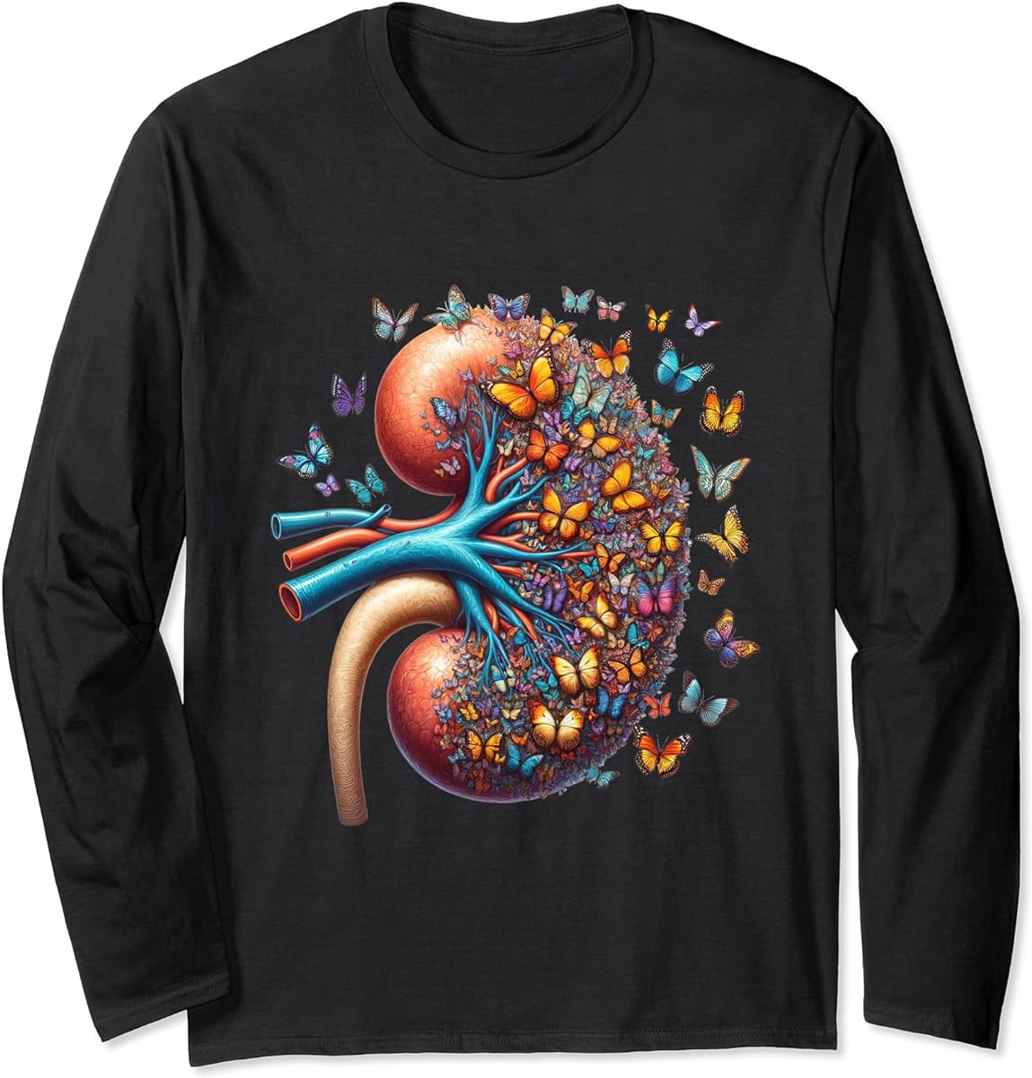butterfly kidney disease awareness transplant donor dialysis long sleeve t shirt sku 959156 item.jpg