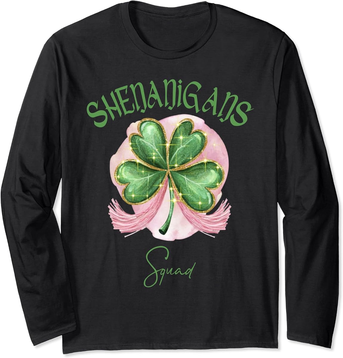 coquette shenanigans squad shamrock tassel st patricks day long sleeve t shirt skuid 1344983 item.jpg