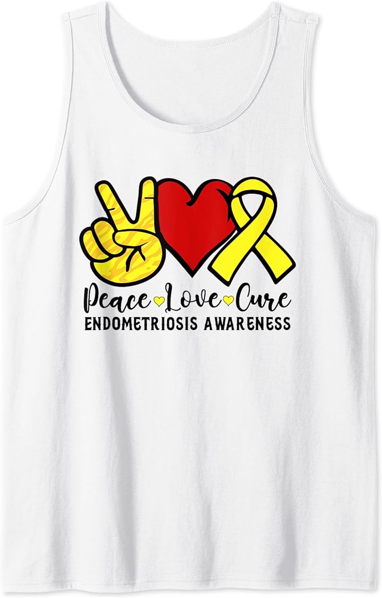 endometriosis awareness peace love cure yellow ribbon tank top sku 691505 item.jpg