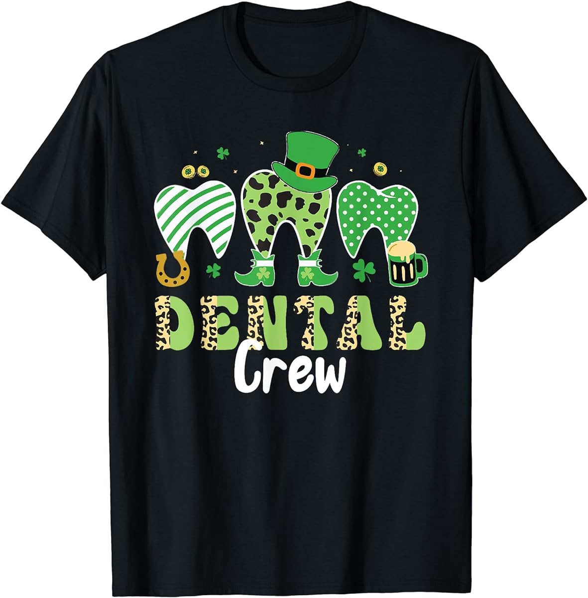 happy st patricks day dental crew love dental assistant t shirt sku 880967 item