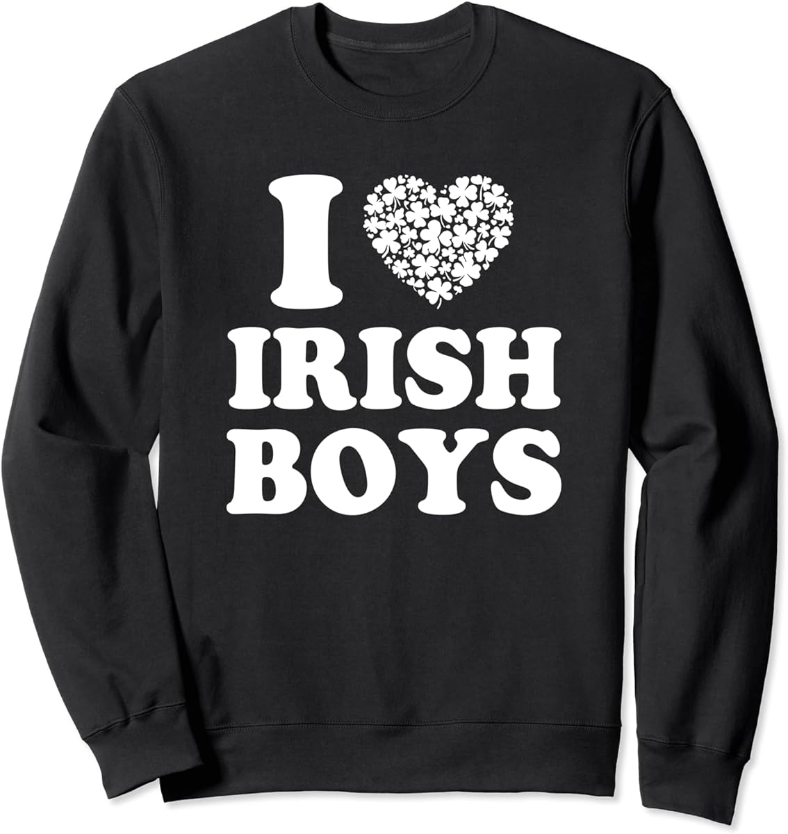 i love irish boys baby st patricks day shamrock in heart sweatshirt sku 959079 item.jpg