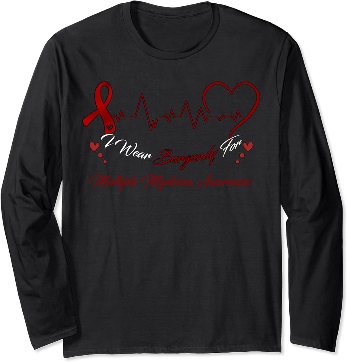 i wear burgundy for multiple myeloma awareness long sleeve t shirt skuid 2475628 item.jpg