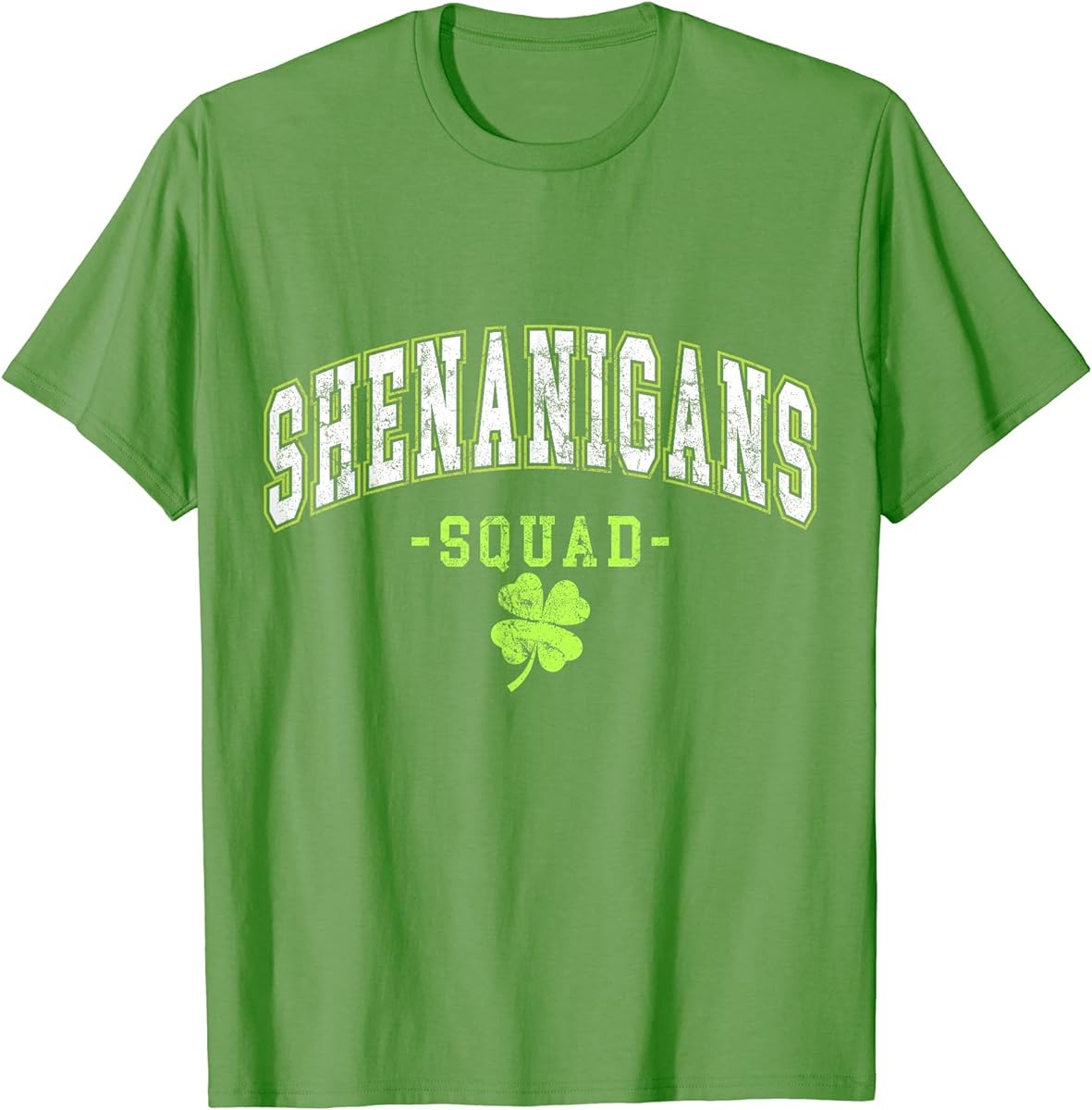 shenanigan squad st patricks day shamrock lucky march t shirt sku 875289 item