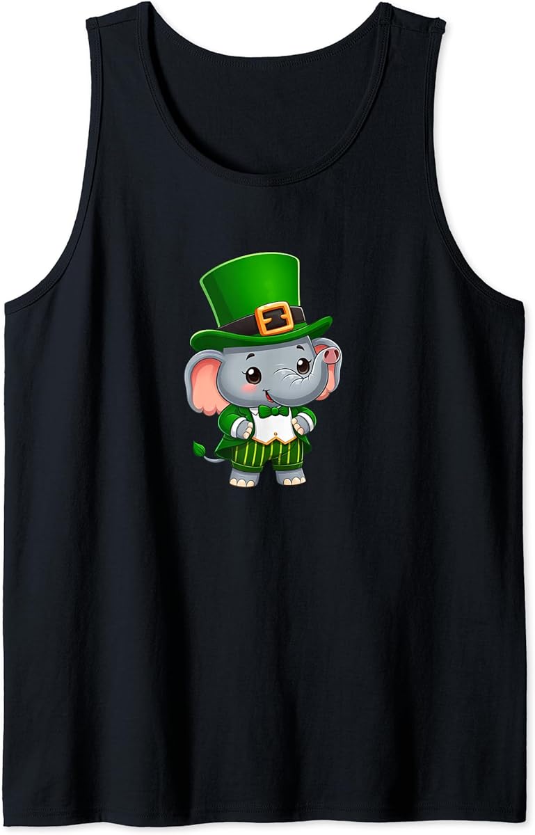 st patricks day elephant tank top skuid 1403863 item