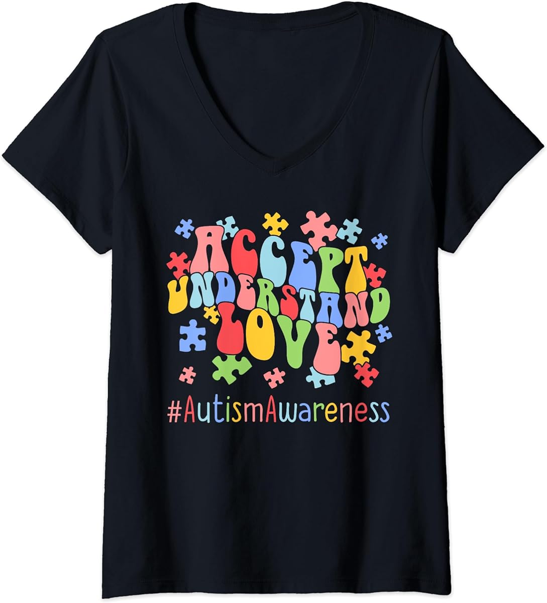 womens autism puzzle accept understand love autism awareness v neck t shirt sku 688875 item.jpg