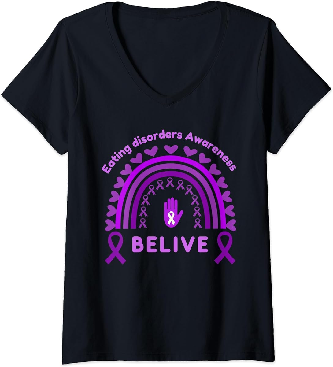 womens believe eating disorders awareness month  eating disorder v neck t shirt sku 685239 item.jpg