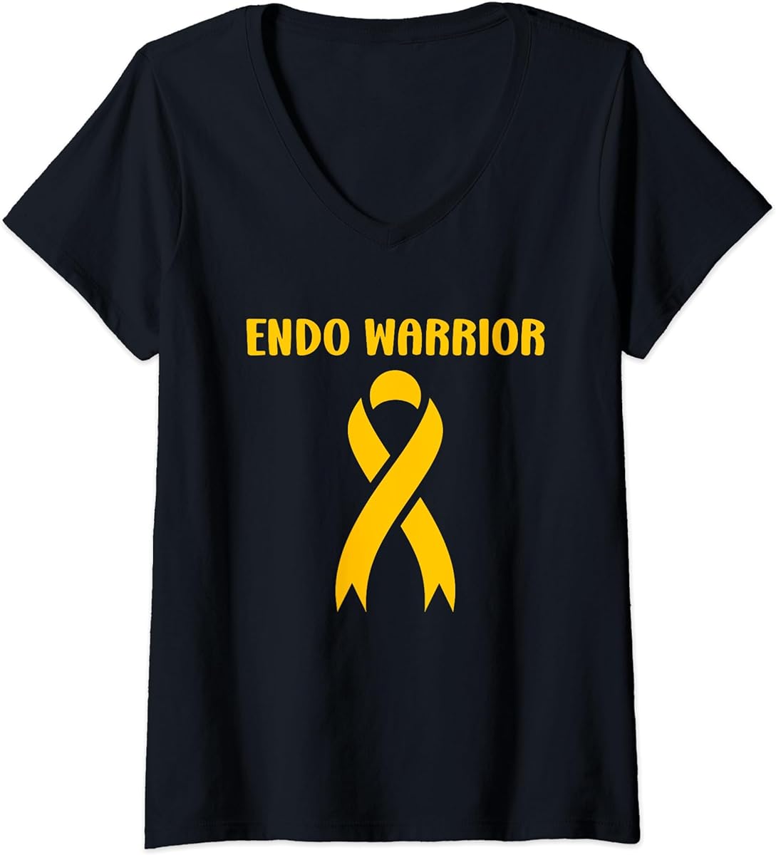 womens warrior endometriosis yellow endometriosis awareness v neck t shirt sku 691678 item.jpg
